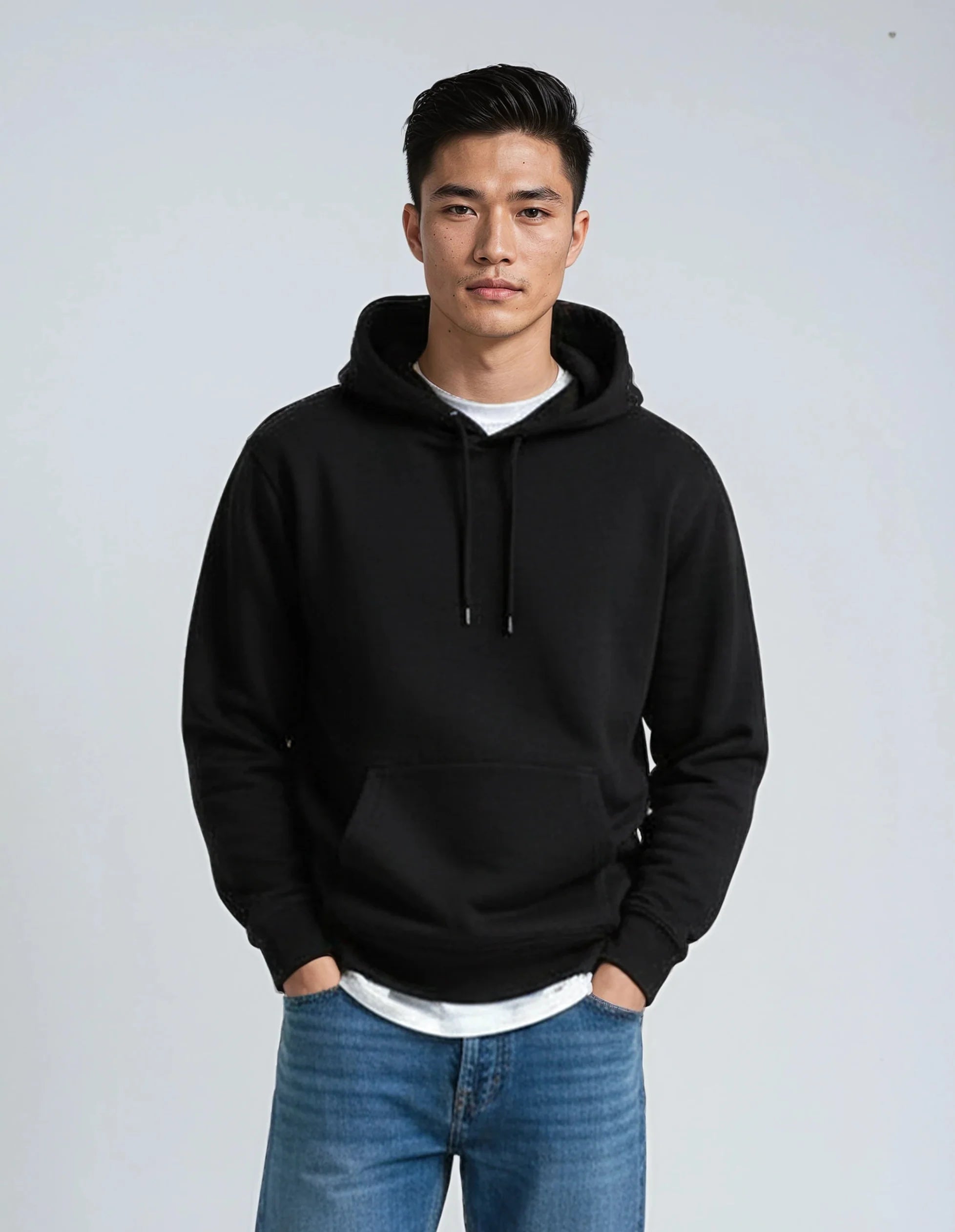 Black hoodie